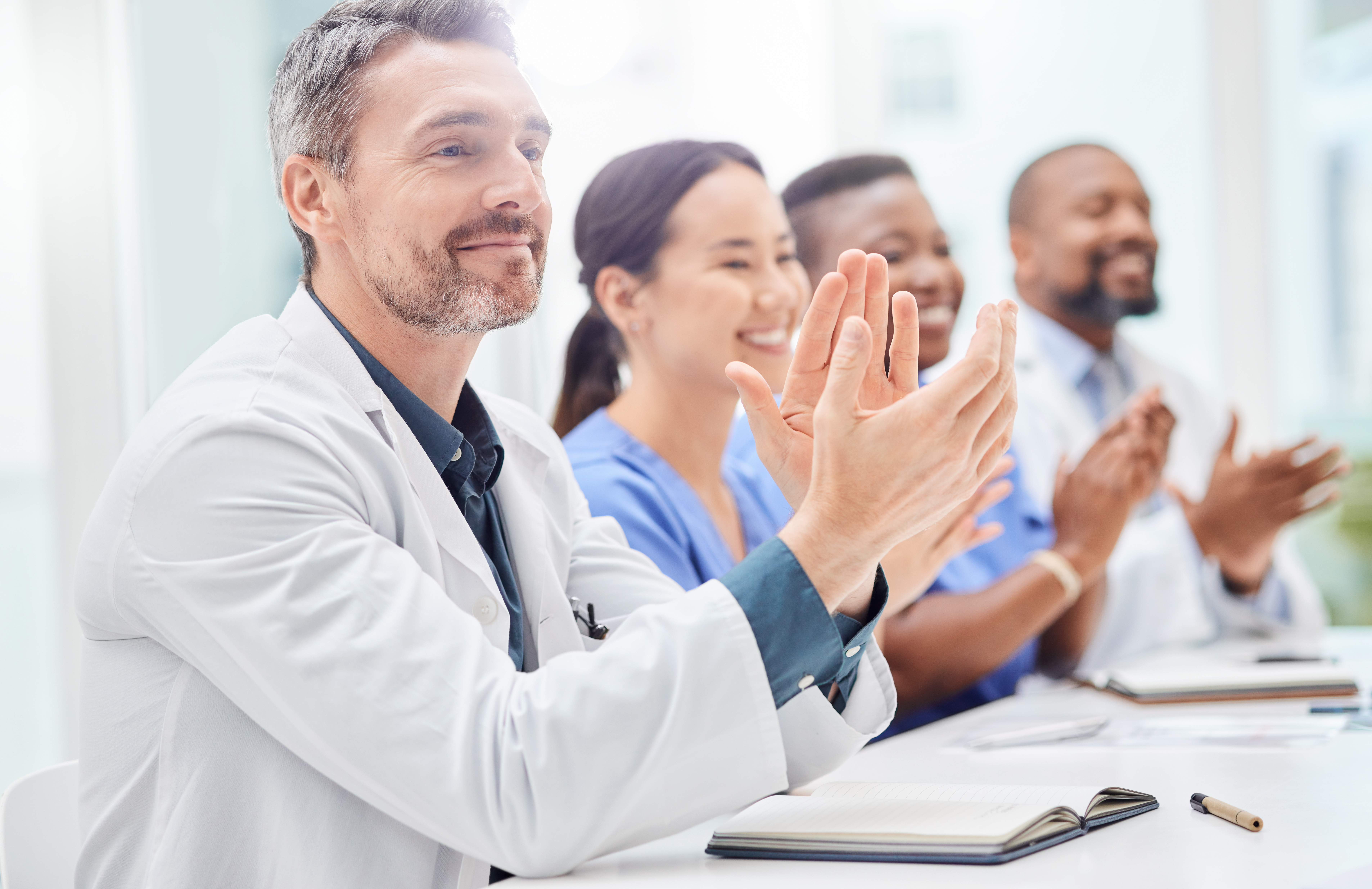 Young doctors meeting